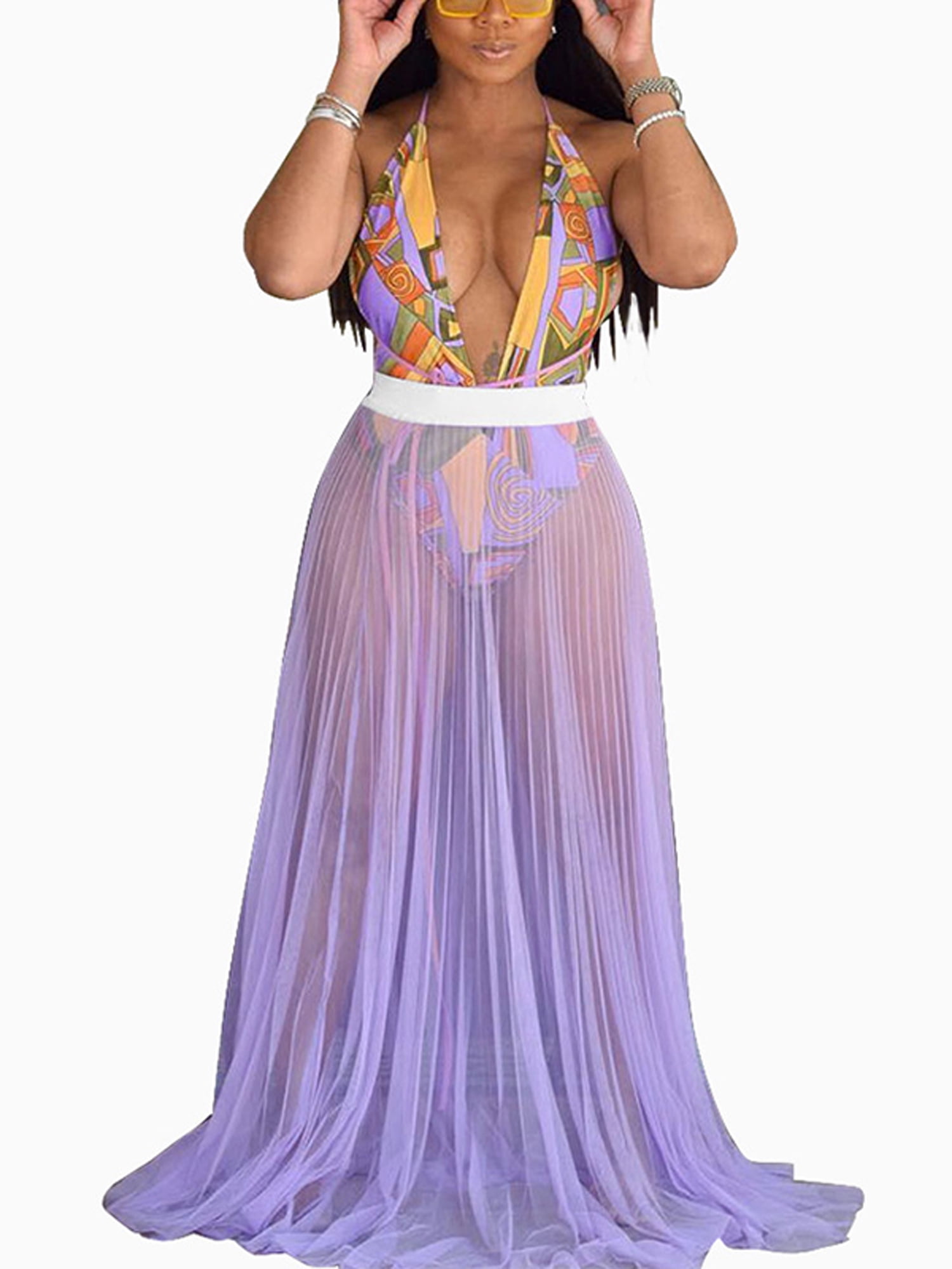 Sheer white dress cover up Clearance