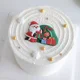 thumbnail image 5 of Decoración navideña para tarta, decoración para árbol de Navidad, alce, decoración para tarta, decoración para fiesta de Navidad, 5 of 5