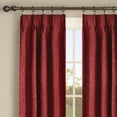 thumbnail image 2 of Gabrielle Pinch Pleated Energy Efficient Curtain Panel Pair, 2 of 4