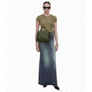 Marc Jacobs Womens The Leather Small Tote Bag, Forest H009L01SP21-305