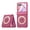 Rose Red, variant on Oupeigar for Motorola Razr Ultra 2026/ Razr Ultra 2025 Case,with 360° Magnetic Ring Stand,Full Hinge & Screen Protection,Built-in HD Glass Case-Rose Red