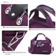thumbnail image 5 of Guardurnaity Bolso resistente y duradero de tela con correa para el hombro ajustable Bolso bandolera Bolso bandolera Bolsas de mensajero y de hombro Rosa claro 29*19*9*12, 5 of 6