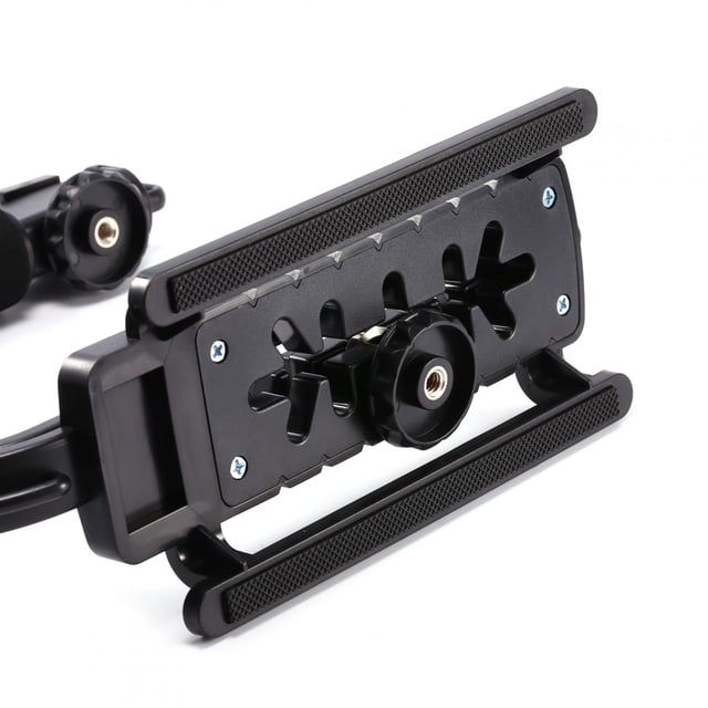 Qiilu Black Super Grip Video DV SLR Camera Stabilizing Handle for DSLR DV Camcorder,Grip Handle Stabilizer,Handle Video Stabilizer Mount