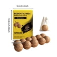 thumbnail image 4 of 12PCS Mouse Rodent Repellent, Peppermint Oil to Repel Mice and Rats, Works for Mice Repellent, Squirrels, Indoor/Outdoor Pest Control for Home, Kitchen, Garage, Safe for Pets, 4 of 10