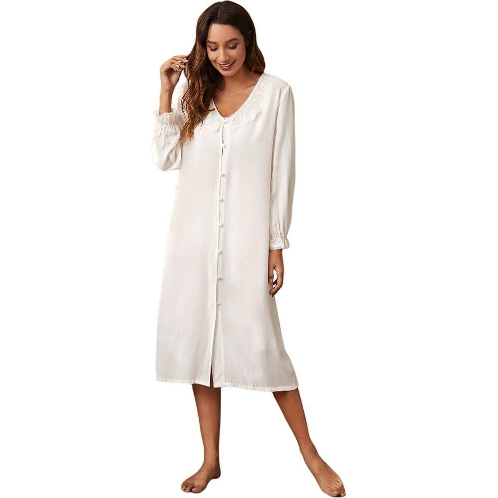 Leonard Women's Soft Nightgown Warm 