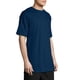 thumbnail image 4 of Camiseta Hanes Beefy-T de manga corta para hombre, talla XL, azul marino (paquete de 2), 4 of 6