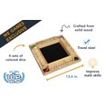 thumbnail image 2 of WE Games 4 Player Shut The Box Dice Game - Walnut Stained Wood - 14 In., 2 of 9