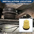 thumbnail image 4 of 2Pcs Rear Axle Bump Stop Single Rear Wheel for Ford Transit Custom MK8 2014 on 250 to 310 Series BK3, 4 of 5