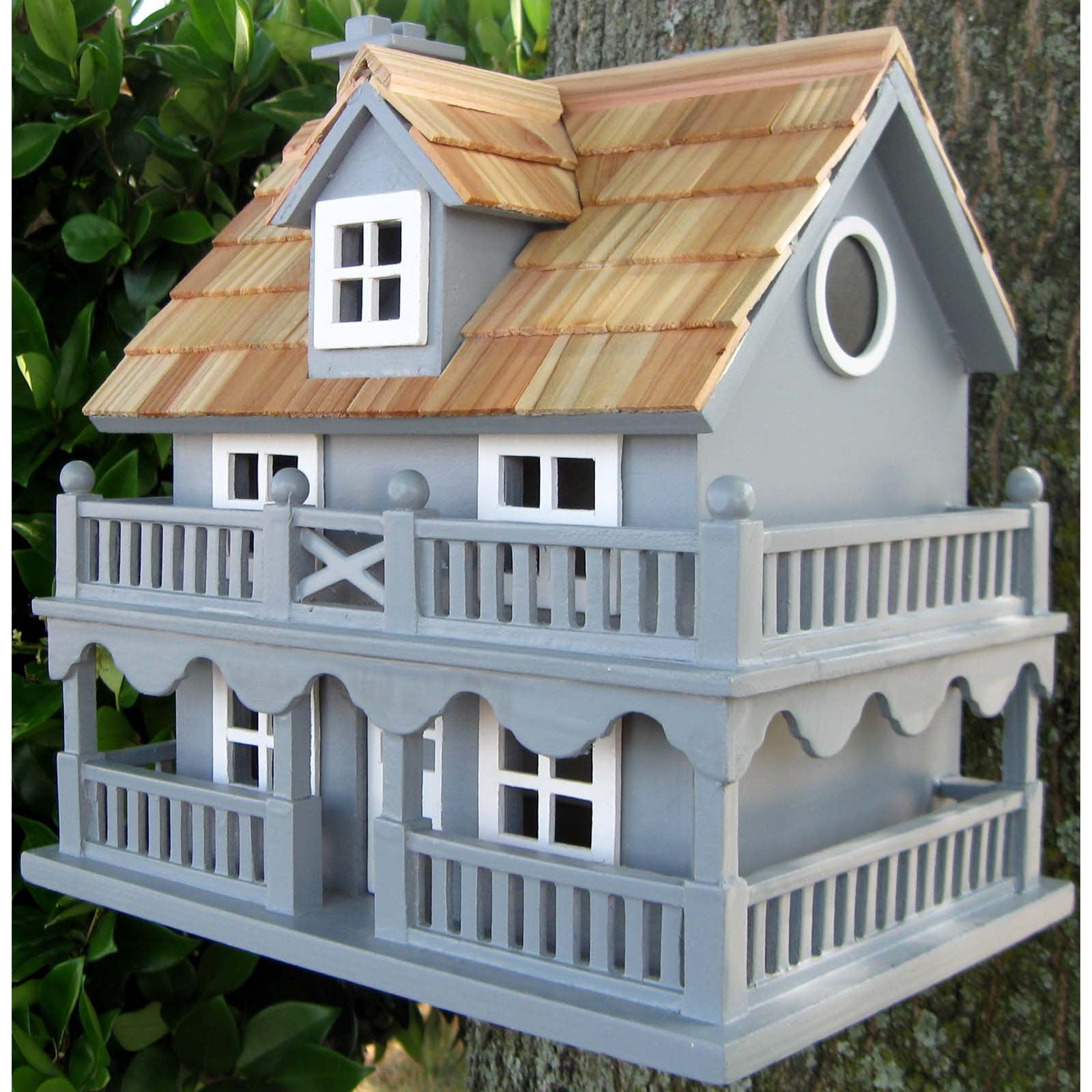 Home Bazaar Novelty Cottage Birdhouse by Home Bazaar Inc.