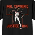 thumbnail image 2 of Superman (2025 Movie) Mr Terrific Justice Gang Men's Black Short Sleeve Tee-Medium, 2 of 7