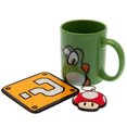 thumbnail image 1 of Super Mario Yoshi Mug and Coaster Set, 1 of 5