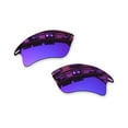 thumbnail image 2 of Vonxyz Violet MirrorCoat Polarized Lenses Replacement for Oakley Fast Jacket XL OO9156 Sunglass, 2 of 5