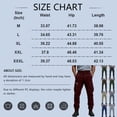 thumbnail image 2 of Men's Outdoor Sports Loose Leisure Trousers with Multiple Pockets for Work, Casual Wear, Hiking, Outdoor Adventures and Daily Commute,Dark Gray,L, 2 of 3