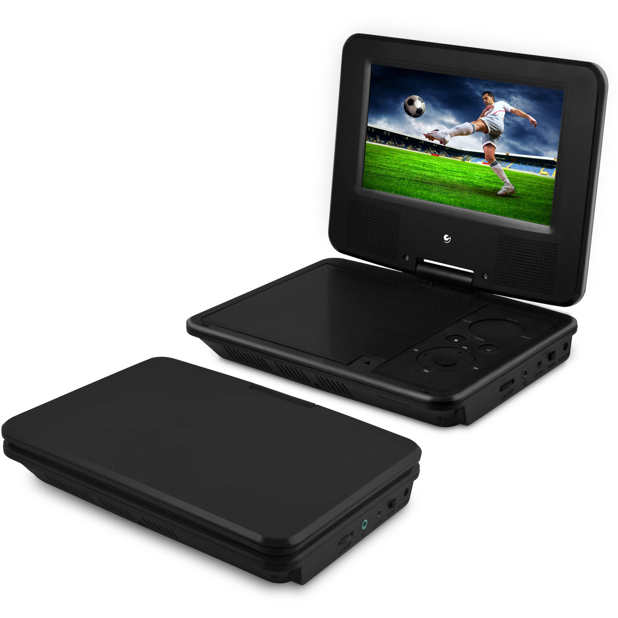 Ematic 7" Portable DVD Player with Matching Headphones and Bag - EPD707bl - image 5 of 8