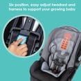 thumbnail image 7 of Baby Trend Lightweight Tango PRO Travel System with Secure-Lift Infant Car Seat - Black, 7 of 7