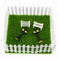 thumbnail image 6 of Vacemry Under $5 Miniature Garden Fence, Decorative Dollhouse Landscape Border, Wooden Succulents Plant Edging, DIY Craft Scene Accessory, Home Display Ornamental Structure, 6 of 9