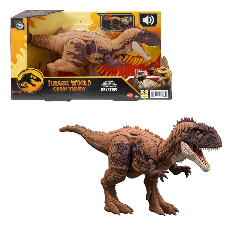 Jurassic World Chaos Theory Wild Roar Dinosaur Action Figure Toys