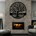 thumbnail image 5 of Custom Metal Signs | Personalized Tree of Life Monogram Name Signs | Metal Letters Wall Art | Outdoor Balcony Decor | Custom Metal Family Sign | Tree Metal Wall Decor for Porch Garden(10inches), 5 of 9
