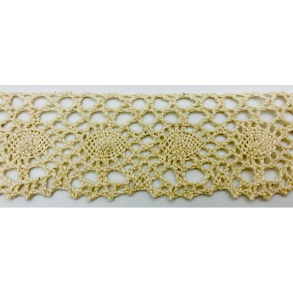 Trimplace Natural 1-5/8" Cluny Lace
