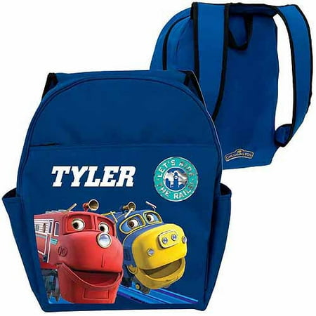 Personalized Chuggington Wilson and Brewster Blue Backpack