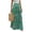 Green, variant on Maxi Skirts for Women - Fashionable Floral Print Large Flounce Skirt - Holiday Pleated Long Skirt,Black M