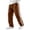 68#Brown, variant on Mens Straight Leg Athletic Sweatpants Side Color Block Stripe Elastic Drawstring Waist Casual Daily Pants XL