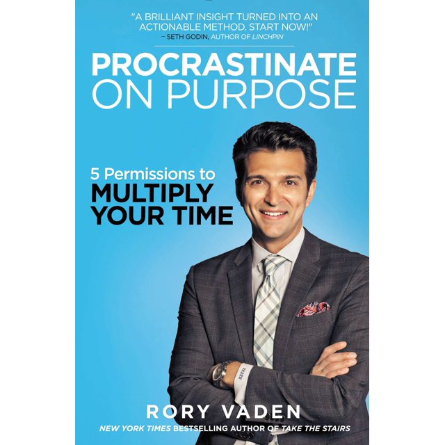 Libro Tarcherperigee "Procrastinate on Purpose: 5 permisos para multiplicar tu tiempo"