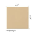 thumbnail image 2 of Uxcell Origami Paper Double Sided for Art Craft Project Beginner 100 Sheets Khaki 2x2 inch, 2 of 5