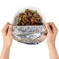 thumbnail image 4 of Tapa térmica de aluminio para alimentos | Cubierta reflectante del calor para platos, cuencos y sartenes | Protector de alimentos reutilizable para la cocina, 4 of 7