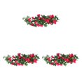 thumbnail image 3 of Kearding Planta de flores artificiales Rosas de vid falsas Plantas de boda Rosa de seda para jardín Restaurante Adornos de balcón Rosa roja Type1 NO1, 3 of 6