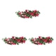 thumbnail image 2 of Cateissary Planta de flores artificiales Plantas de rosas de vid falsas Rosa de seda decorativa para fiesta Balcón Jardín Balcón Sala de estar Type1 NO1, 2 of 6