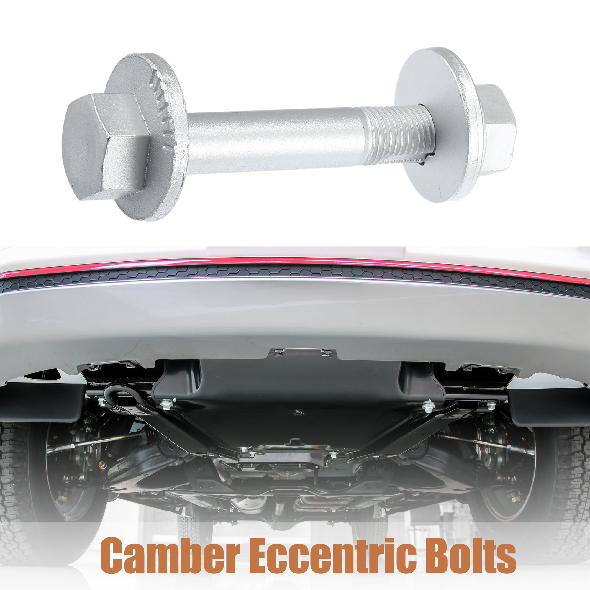 Unique Bargains Camber Adjusting Eccentric Bolts Lockout Kit for Hyundai Santa Fe 1Pcs