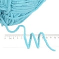 thumbnail image 6 of Uxcell Velvet Yarn Blanket Yarn 100g/3.5oz Polyester Soft Knitting Chenille Yarn Azure, 6 of 7