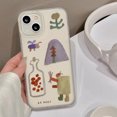 thumbnail image 1 of Cute Cartoon Puppy Phone Case For iPhone 11 12 13 14 16 15 Pro Max Plus Funda iPhone 13 12 Mini Shockproof Soft Silicone Cover AQ67 For iPhone 12 12Pro, 1 of 6