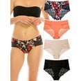 thumbnail image 2 of B2BODY Women's Panties Beautiful Lace Hipster Small to Plus Sizes Multi-Pack, 2 of 6