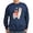 Navy, variant on CafePress - EASTER ALPACHA Sweatshirt - Classic Crew Neck Sweatshirt