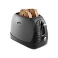 thumbnail image 1 of Bagel de pan Toaster Oster de 2 rebanadas, color gris metalizado, 1 of 5