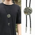 thumbnail image 2 of Unisex Steampunk Bolo Tie Mechanical Clock Movement Gear Rope Necktie, 2 of 14