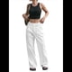 thumbnail image 3 of Pantalones Anchos y Holgados para Mujer, Estilo Palazzo Harén, Informales, A Rayas, con Cintura Elástica y Bolsillos L, 3 of 7