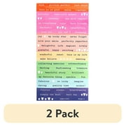 (2 pack) American Crafts Confetti W/Iridescent Foil Accents