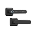 thumbnail image 2 of Door Lock, Fingerprint TTLock Digital Biometric Lock Wireless Password Smart Keyless Electronic Handle Door Lock Single Latch ,Easy to Install, 2 of 7