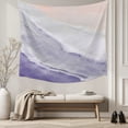 thumbnail image 5 of Purple Coastal Wave Tapestry for Bedroom Wall Hanging Tapestry, Summer Modern Ocean Beach Ceiling Backdrop Tapestries Poster Blanket Wall Decor for Teens Room Living Room Dorm 51" x 59", 5 of 8