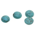 thumbnail image 3 of jifeng 10 Pieces Round Cabochon Pearl Rhinestone Flatback Semi-precious Stone Blue, 3 of 9