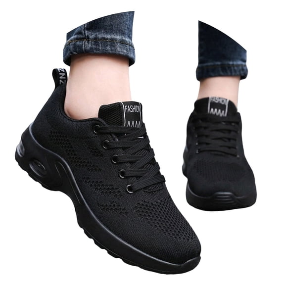 12 Hour Shift Shoes for Women, Orthopedic Walking Sneakers with Air Cushion, Breathable Mesh,Non- Shoes for 12 Hour Shifts Standing with Air Cushion Wide Toe