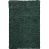 Feizy Luna Modern Solid, Green, 9'6" x 13'6" Area Rug Easy Care Stain Resistant Fade Resistant Casual Design Carpet for Living Dining Bed Room