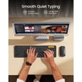 thumbnail image 4 of Teclado y Mouse Bluetooth Retroiluminados ProtoArc KM100-A para Mac, 4 of 7