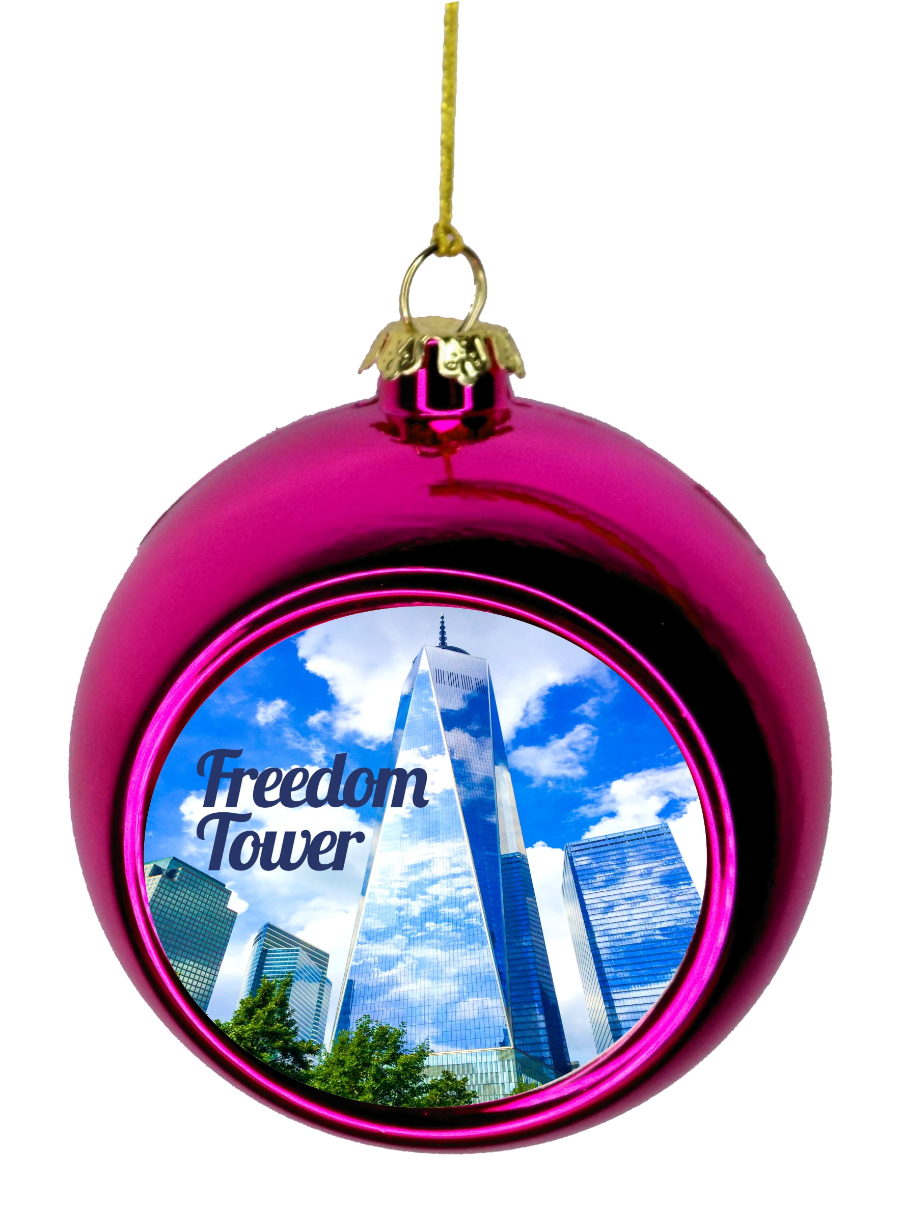 Freedom Tower Ornament NYC Christmas Ornaments Xmas New York City