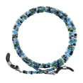 thumbnail image 3 of KLKCMS Chaîne de Perles pour Lunettes de Lecture, Support de Lanière, Bleu, 3 of 9