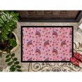 thumbnail image 3 of Carolines Treasures BB7548MAT Watercolor Shooting Stars on Pink Indoor or Outdoor Mat, 18 x 27 in., 3 of 4