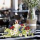 thumbnail image 2 of Artificial Flower Candle Wreath: Dining Table Centerpiece Faux Floral Candle Ring for Holiday Party - Table Decorative Romantic Candlelight Decor, 2 of 3